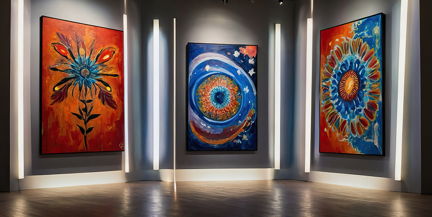 Modern Art Exhibition