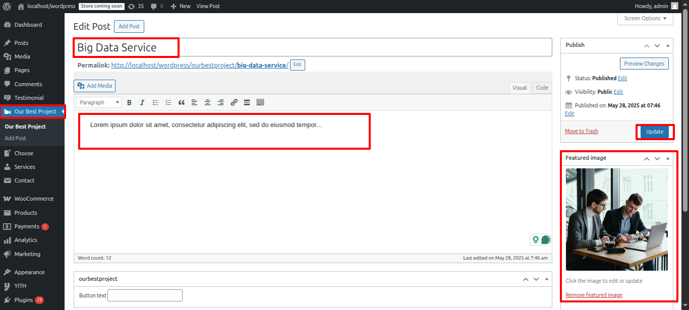 Our Best Project Settings