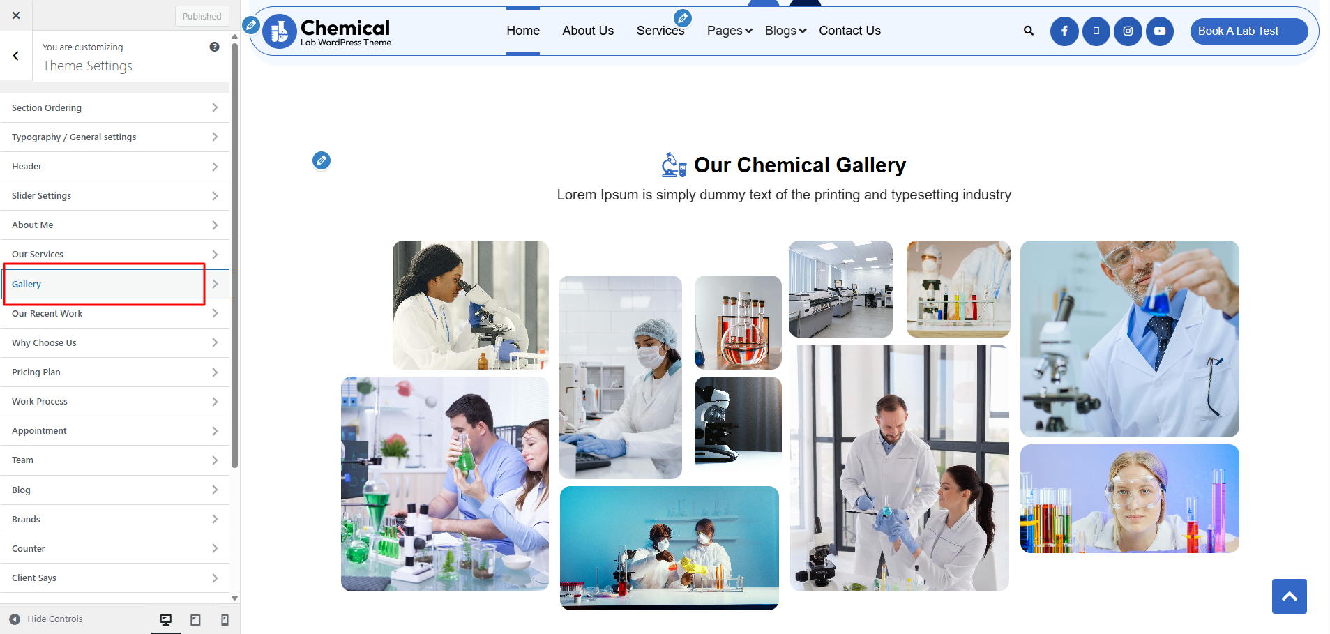 Our Chemical Gallery