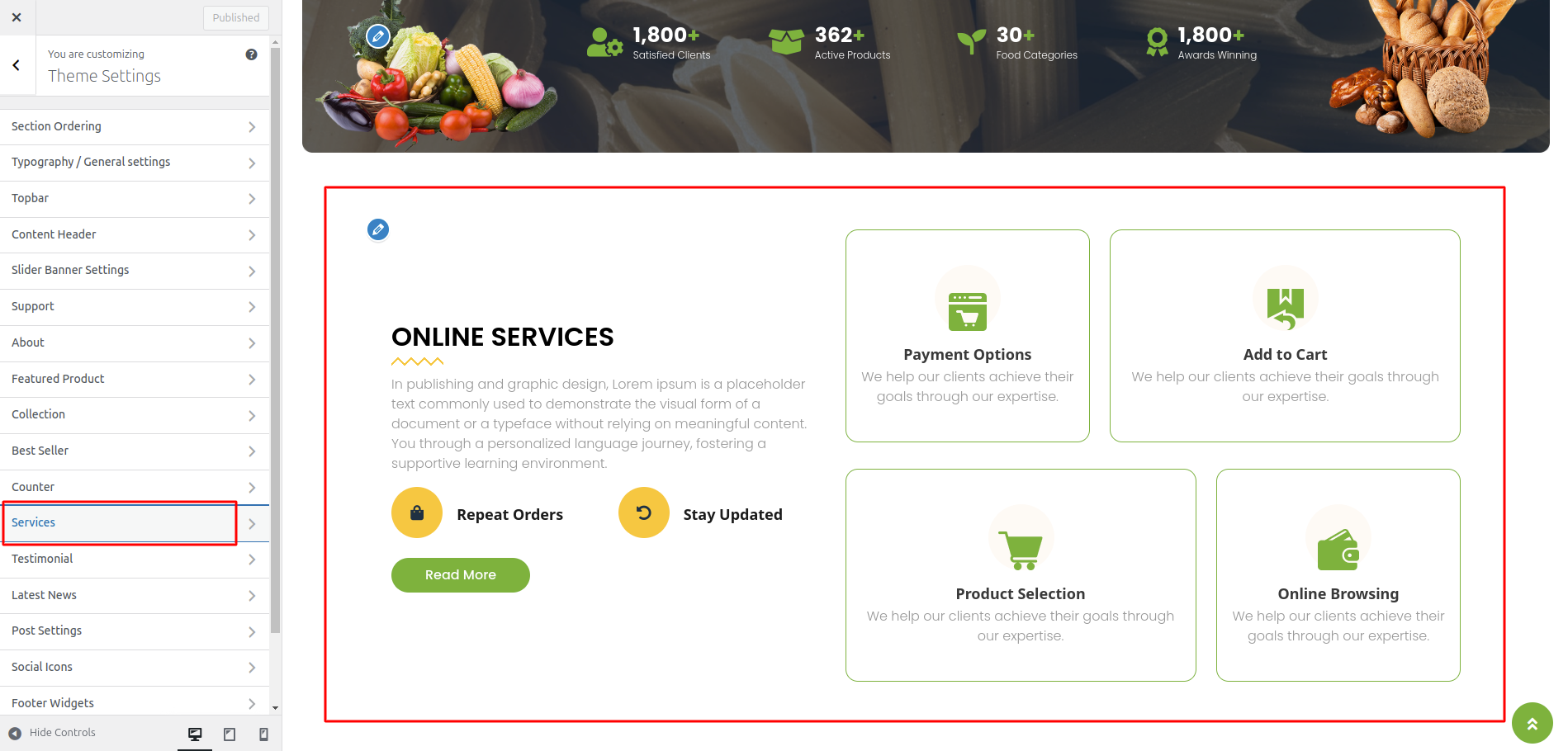 Services