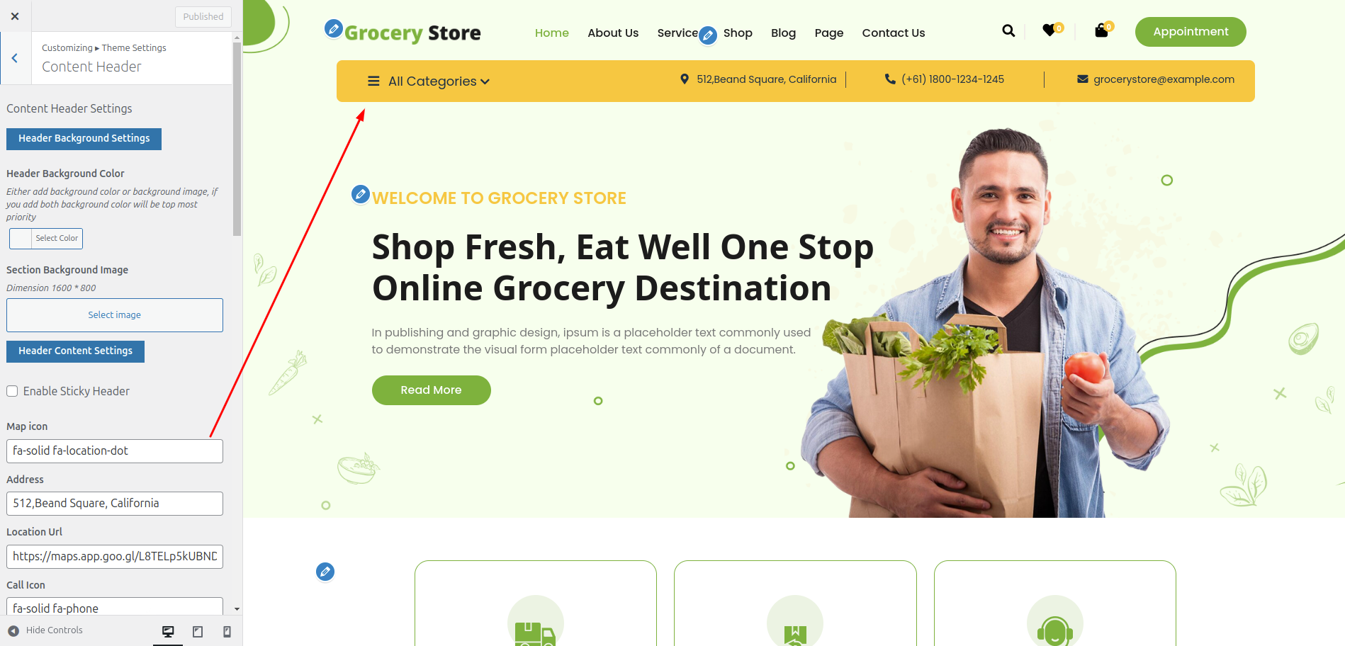 Set Navigation Menu