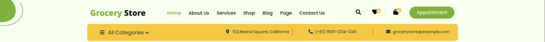 Header Settings