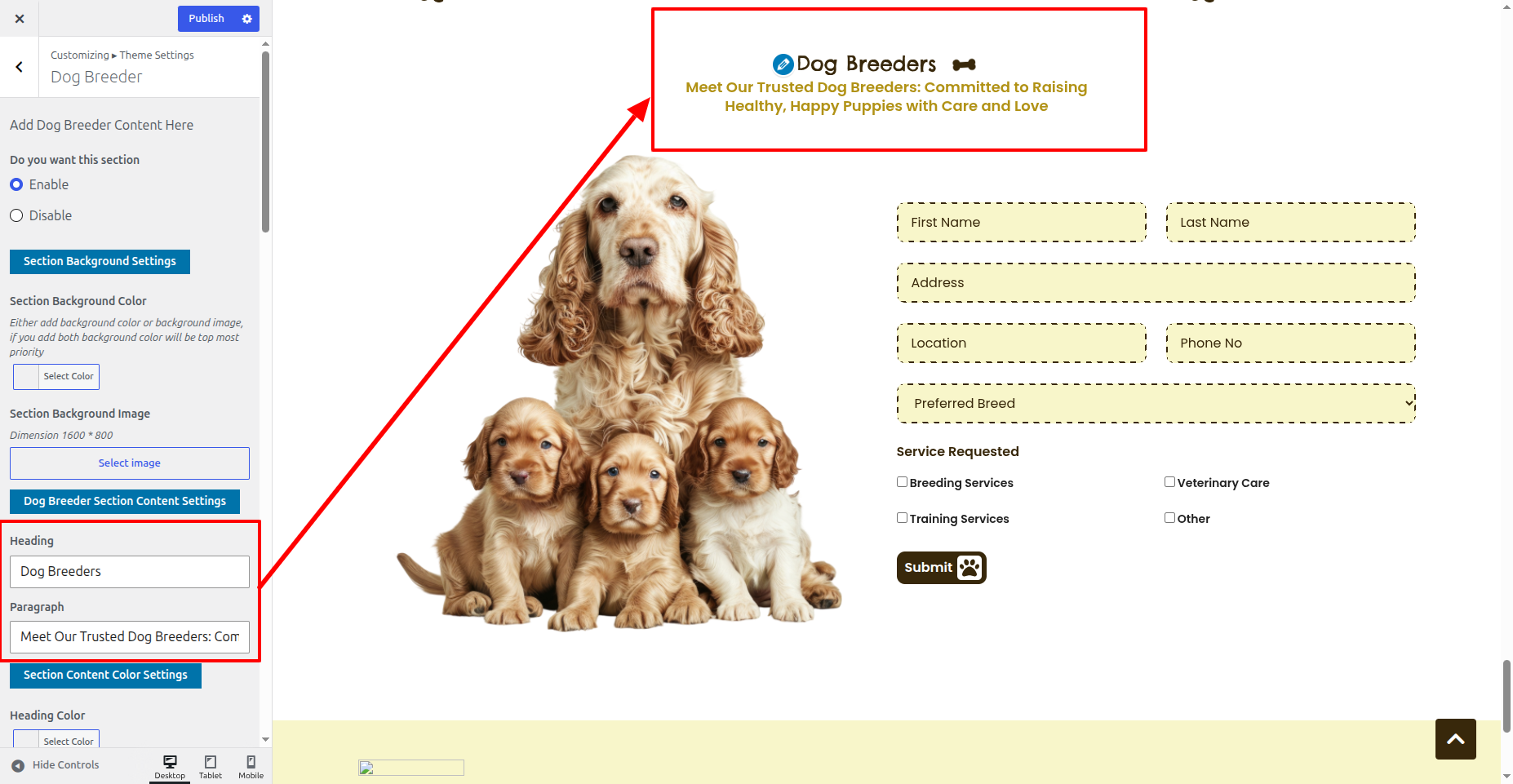 Dog Breeder