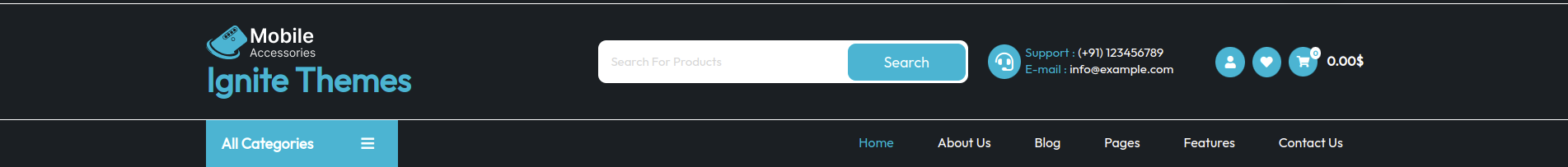Header Settings