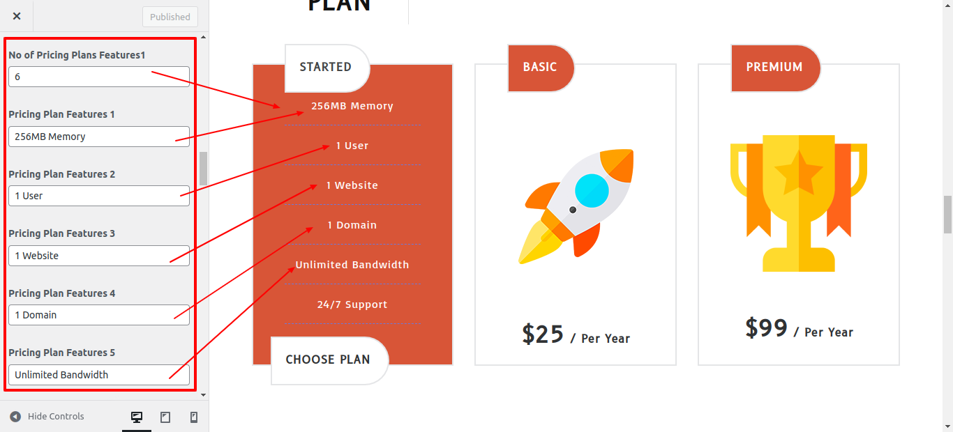 Pricing Plans Section 