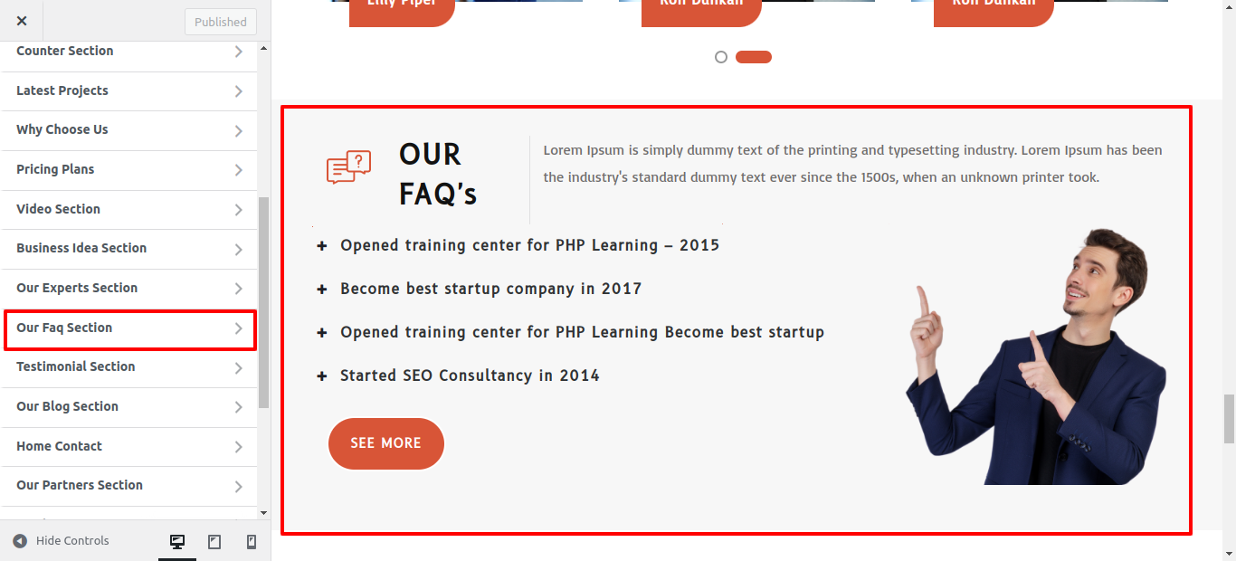 Our Faq Section