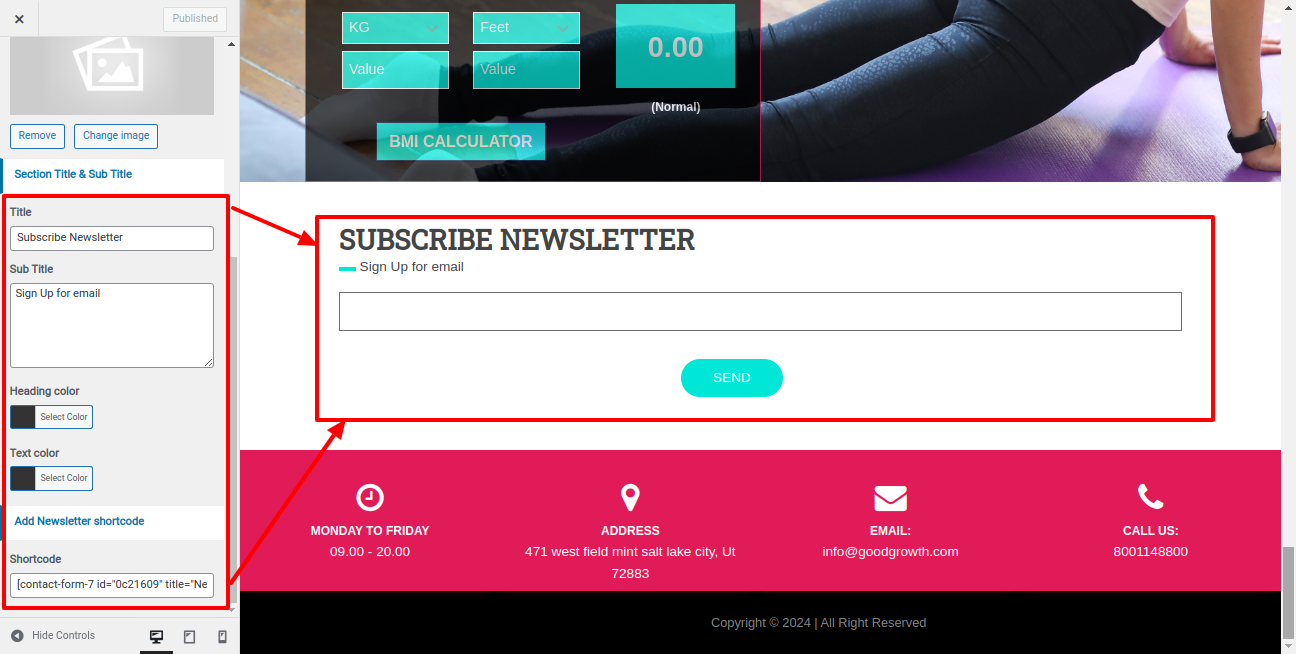 Newsletter Section