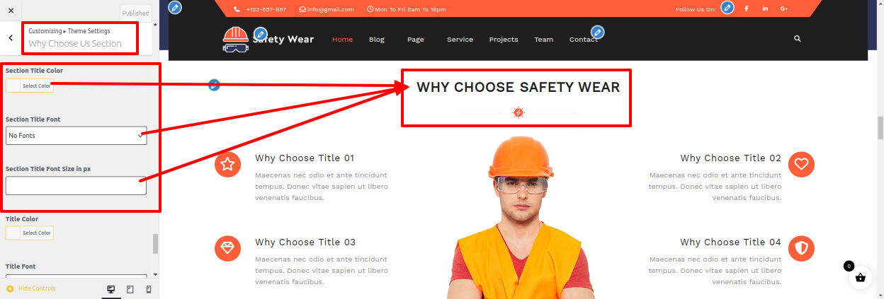 Why Choose Safety Wear Section