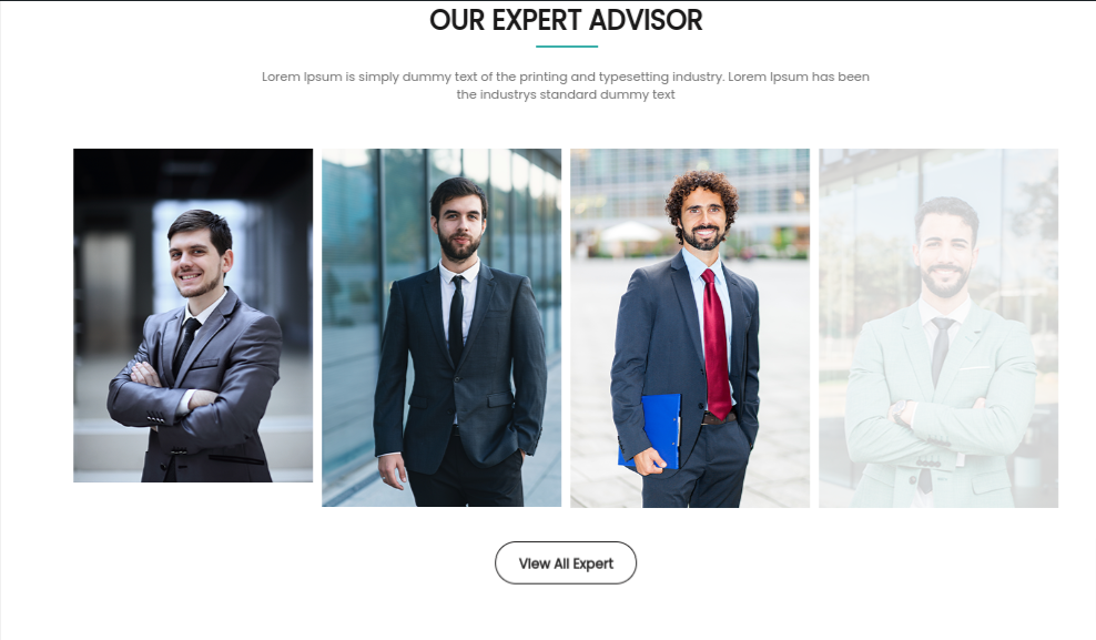 Our Expert Advisor Section