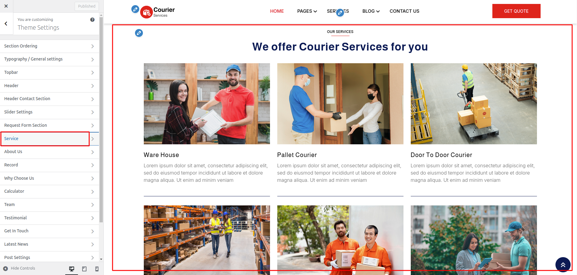Services